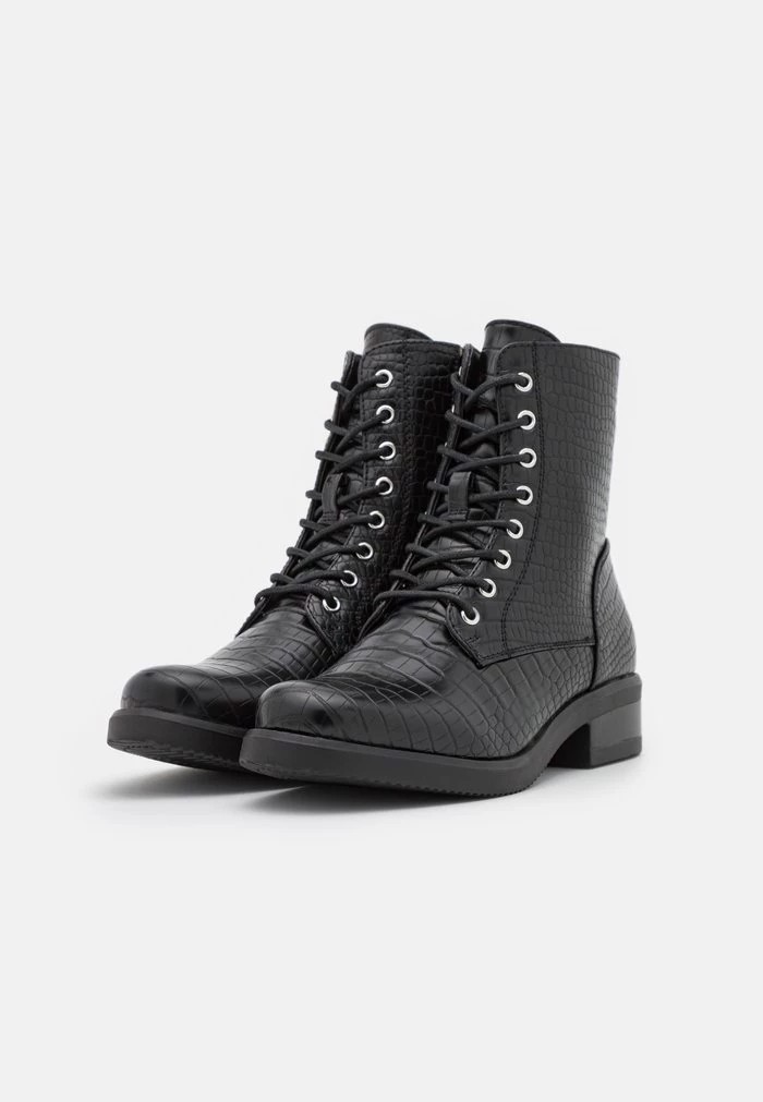 Bottines ANNA FIELD Anna Field Lace-up Ankle Boots Noir Femme | BUO-1994054